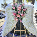 Celestial Wings sympathy flower tribute from Fantasy Flowers and Balloons